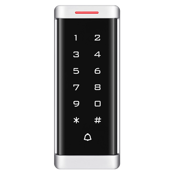 Key Card Reader Slide ACM-A66 Metal 125KHz Rfid Access Control Touch Keypad 125KHz Card ...