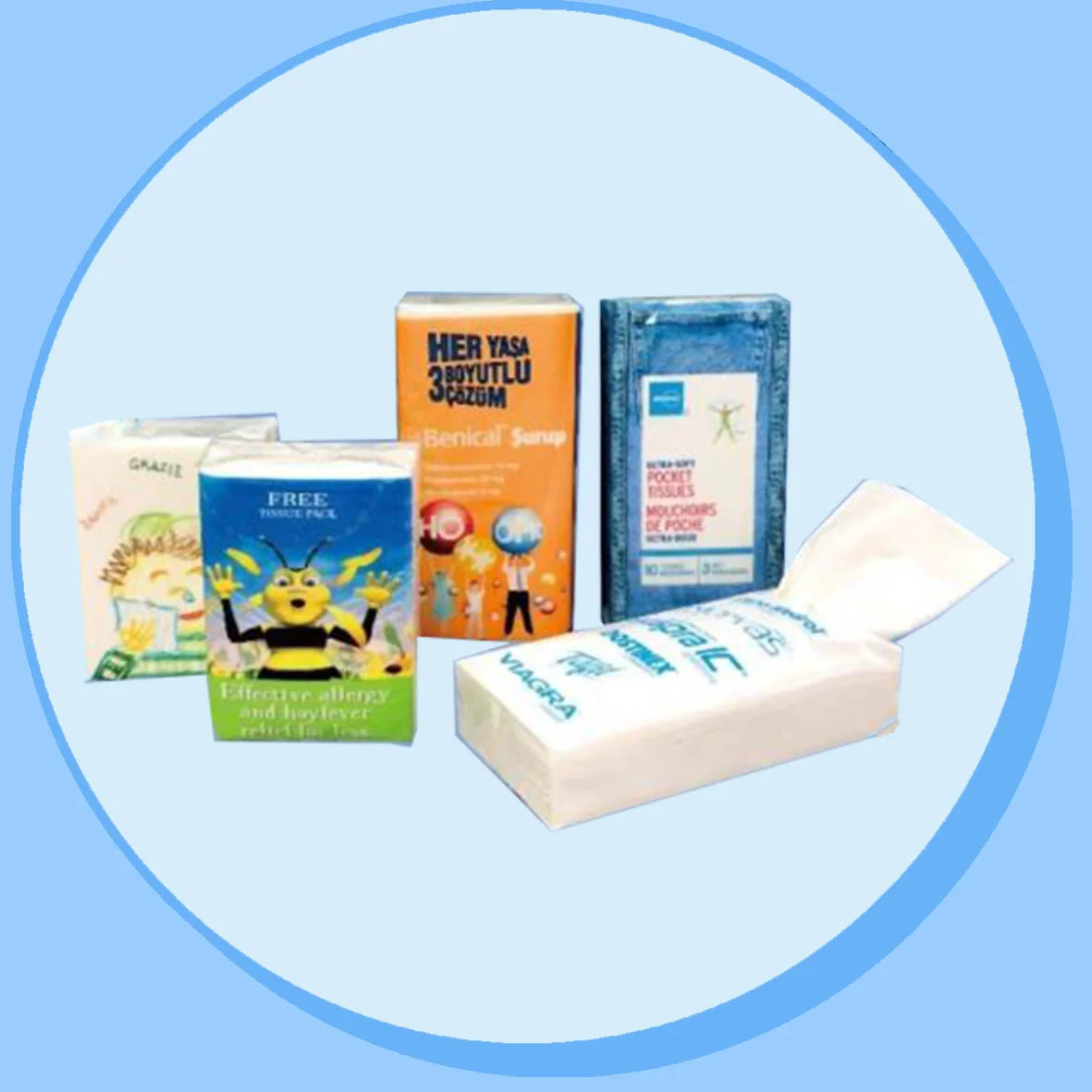 China Pocket Tissue manufacturer