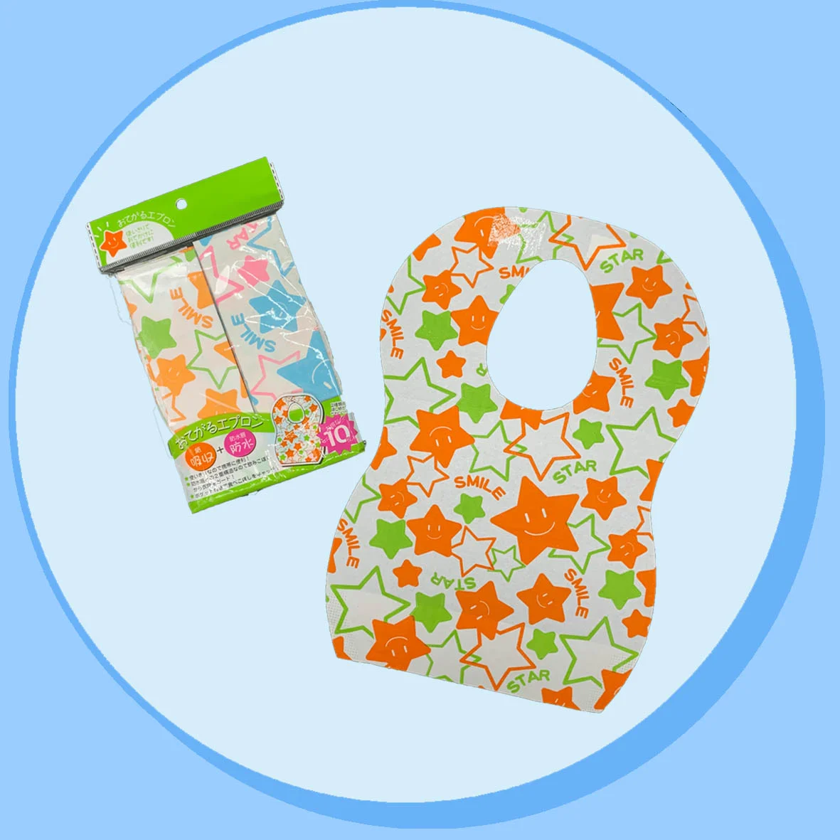 China Disposable Baby Bib manufacturer