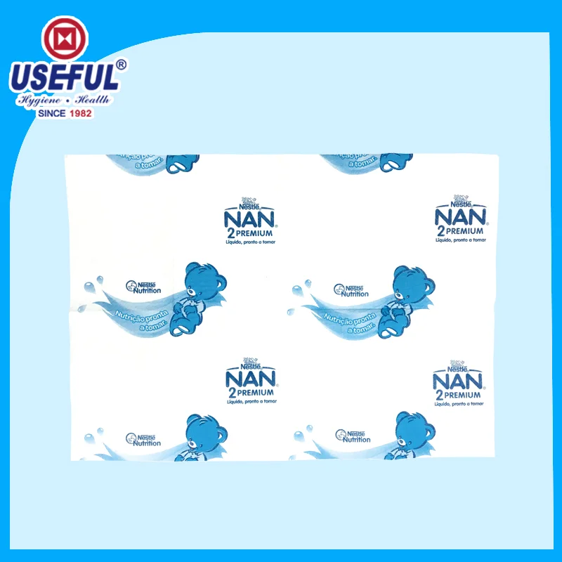 중국 2 ply Disposable Baby Scale Liner for Private Label 제조업체