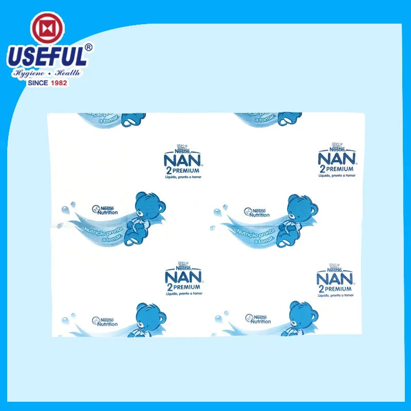 China 2 ply Disposable Baby Scale Liner for Private Label manufacturer