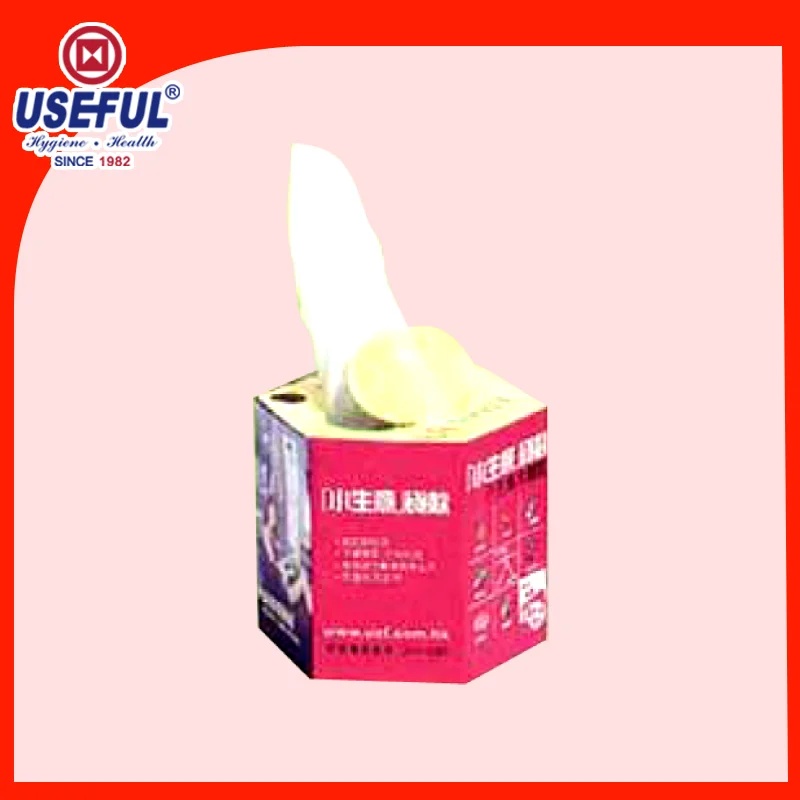 porcelana Hexagonal Box Tissue para Premium fabricante