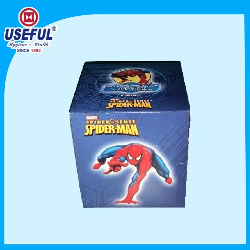 China Mini Cube Box Tissue for Advertising ( 30's x 2 ply) fabrikant