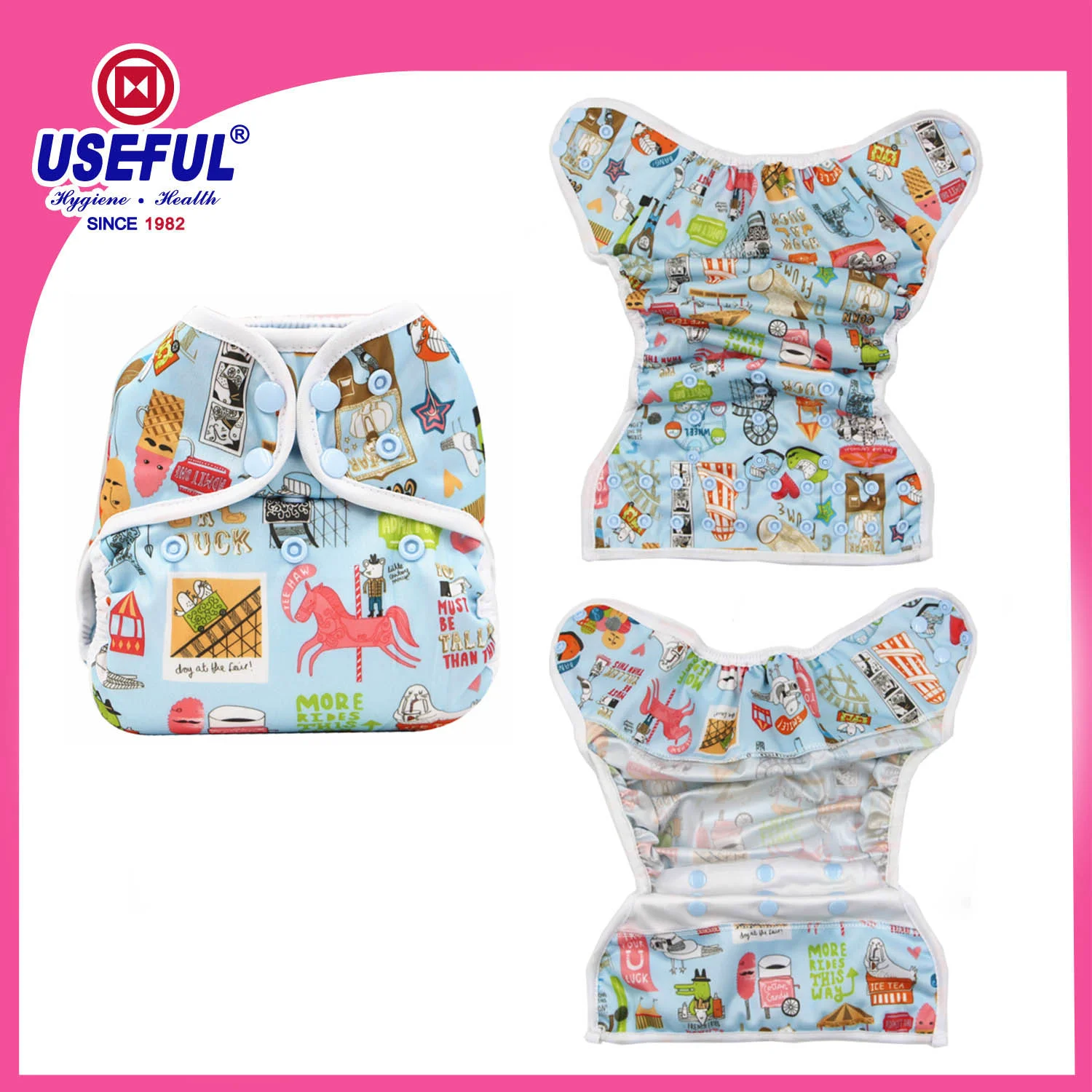 porcelana Reusable Diaper Cover fabricante