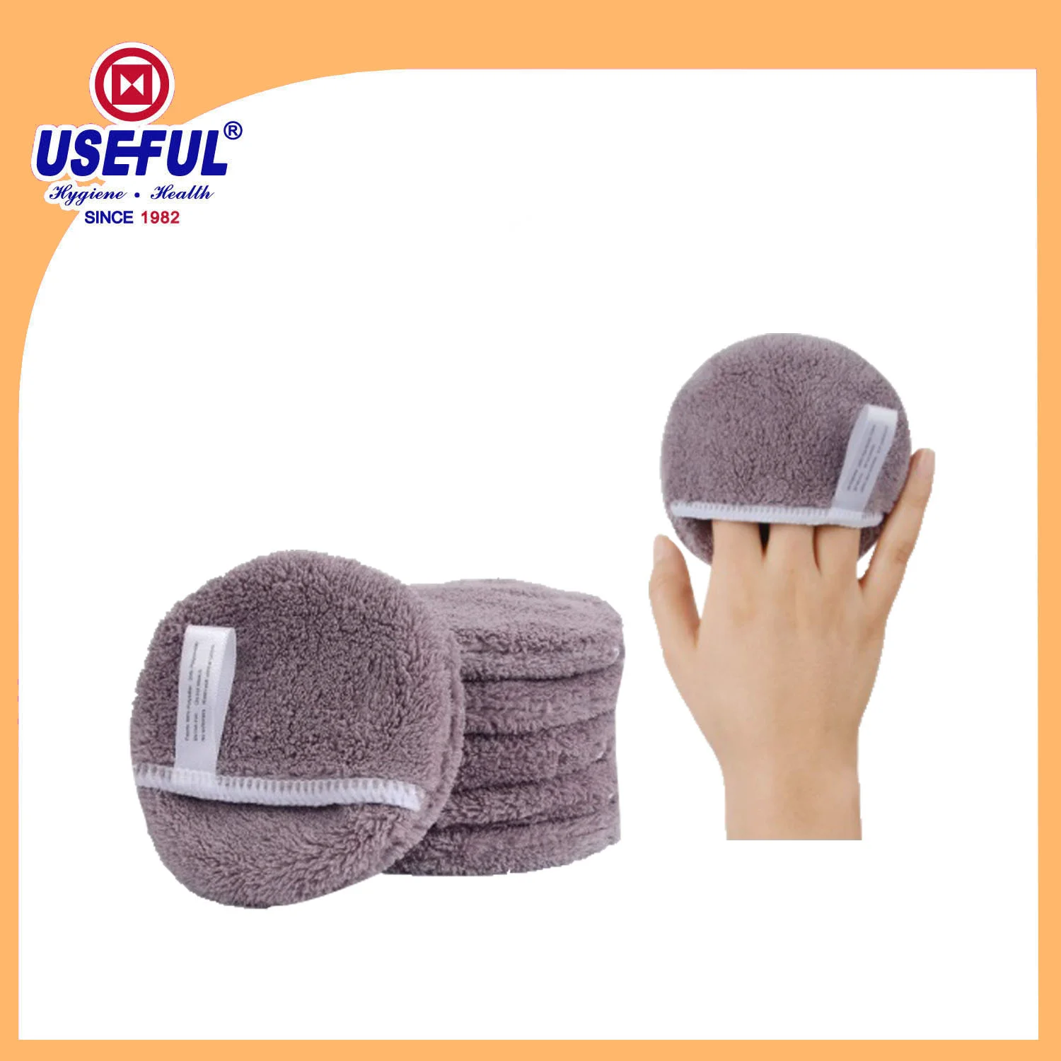 porcelana Reusable Makeup Remover Pad- with pocket fabricante