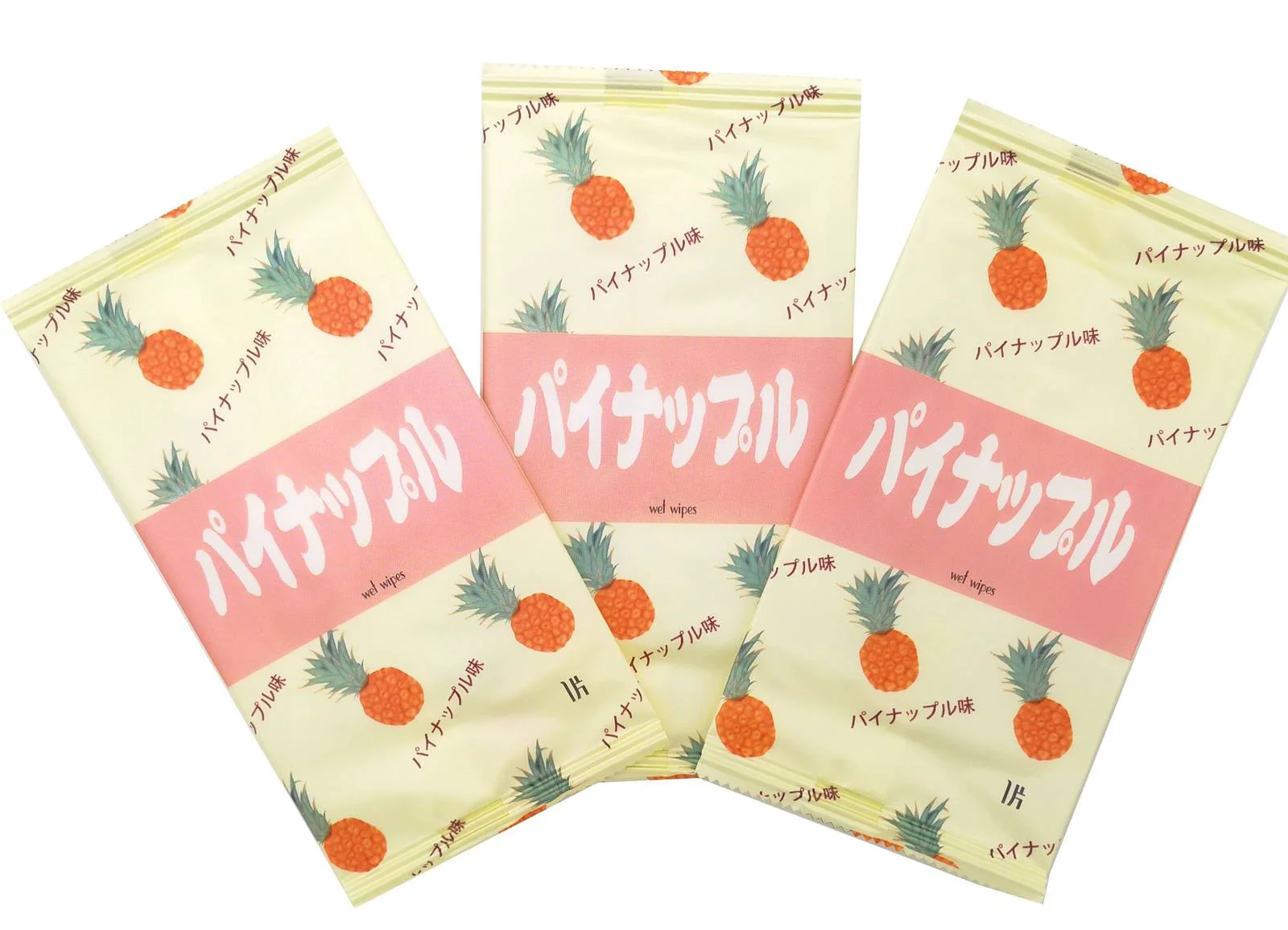 Single Piece Wet Wipe