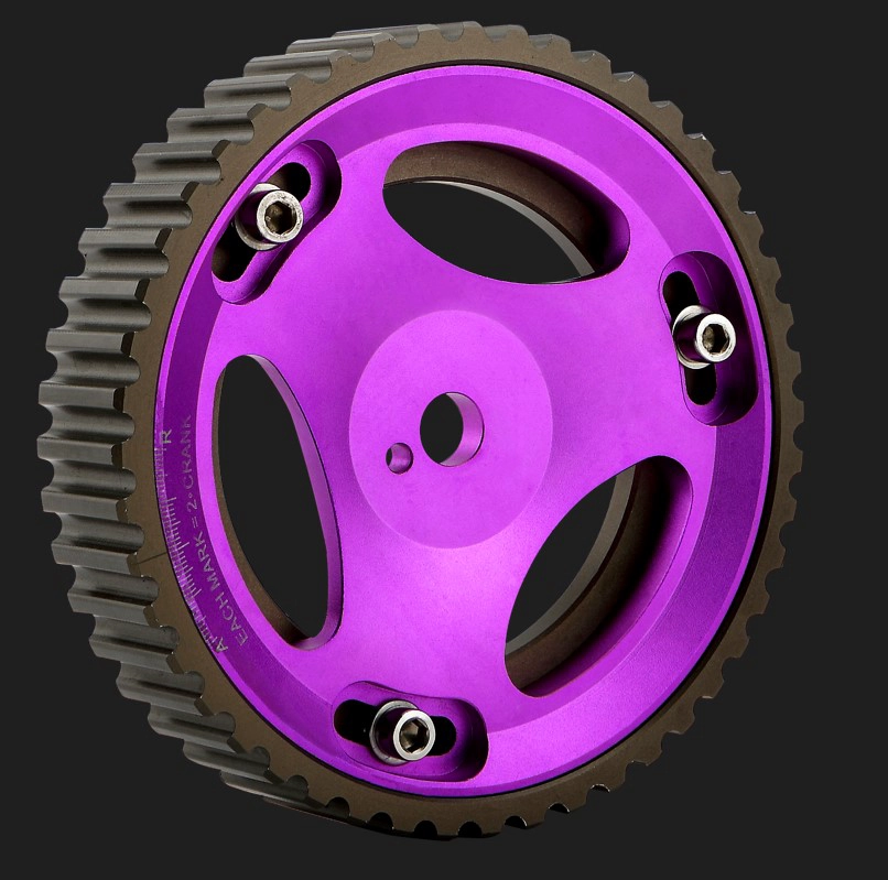 China Adjustable cam gear for MITSUBISHI 4G63 EVO 1-9 engine manufacturer