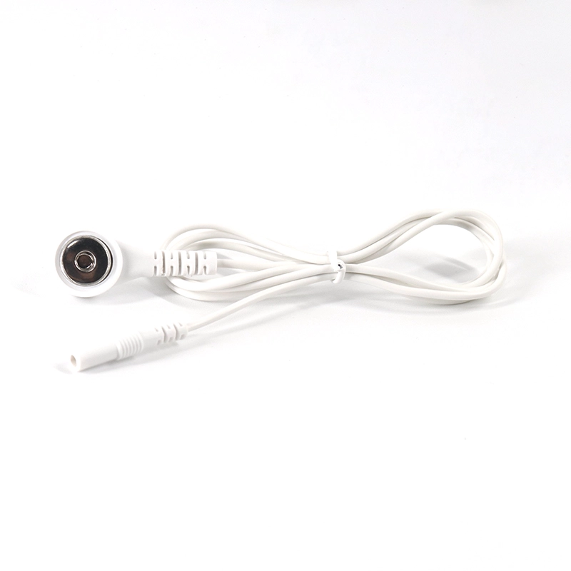 Tens EMS 장치 용 4.0mm 암 스냅 리드 와이어에서 2.0mm 암 전극 핀 | 수십 EMS 리드 와이어 제조업체