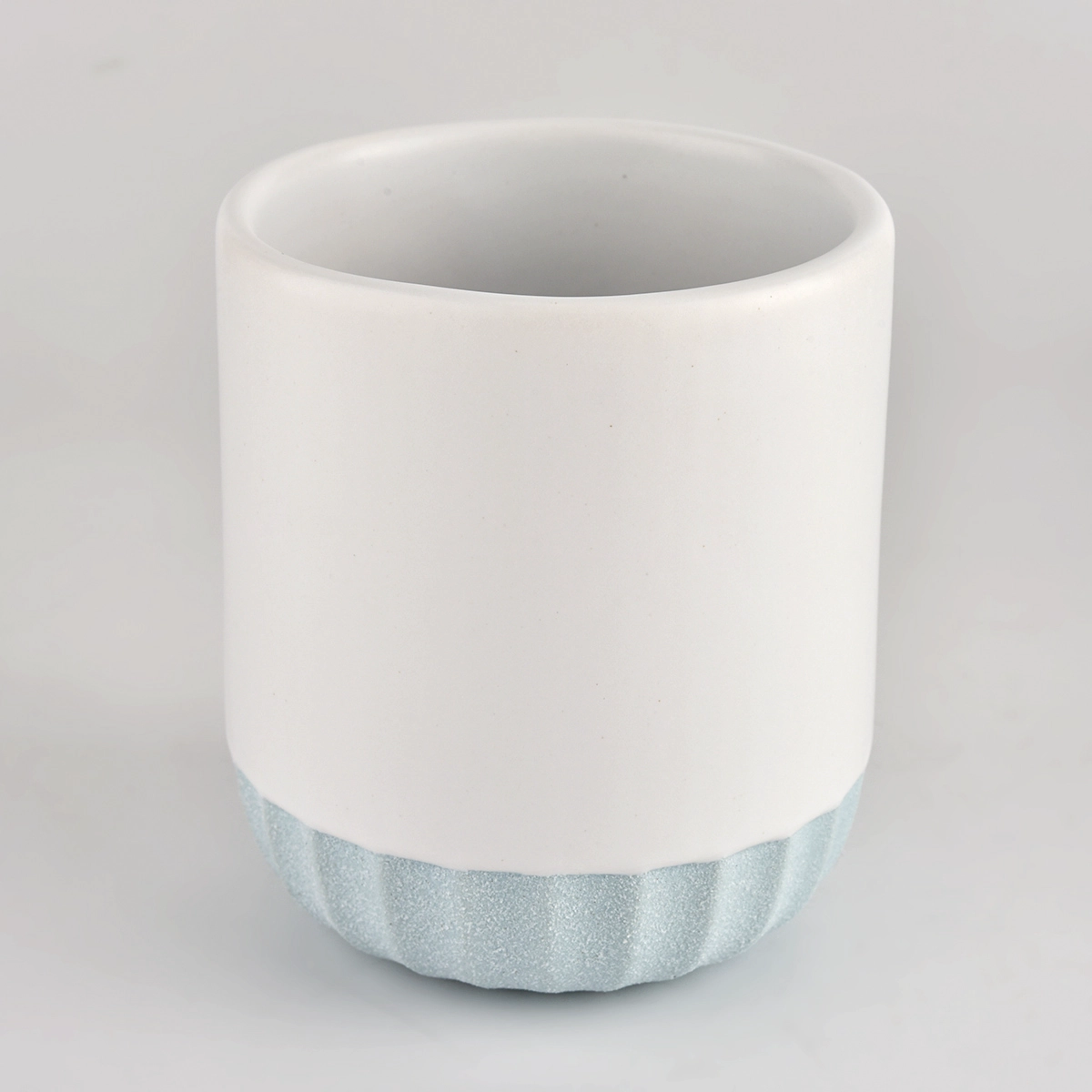 Wholesale Votive Empty Ceramic Candle Jars With Lid for Candle Making