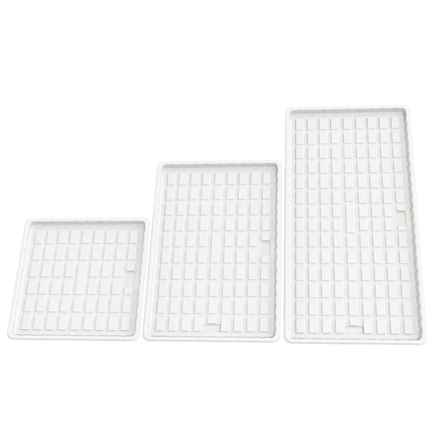 China Niedriger Preis 4x4 4x6 4x8 Größe HIPS ABS Kunststoff Indoor Growing Hydroponic Tray Großhandel