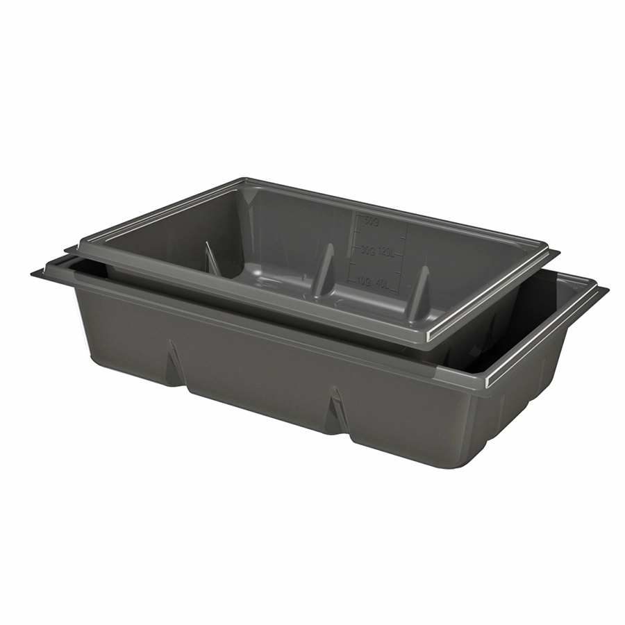 15 25 30 55 70 Gallonen ABS-Kunststoff Weiß und Schwarz DWC NFT Grow Water Hydro Reservoir