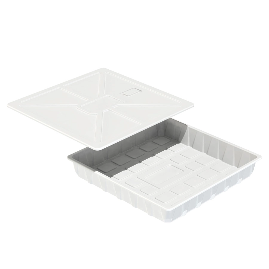50 70 100 gallons ABS réservoir d'éléments nutritifs à l'intérieur en plastique réservoir hydroponique avec couvercle