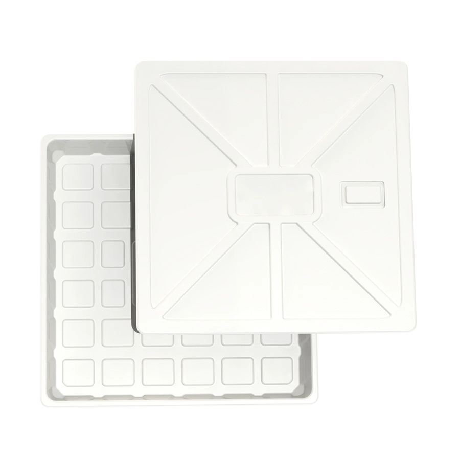 50 70 100 gallons ABS réservoir d'éléments nutritifs à l'intérieur en plastique réservoir hydroponique avec couvercle