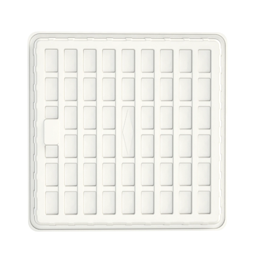 2 x 4, 3 x 3, 4 x 4, 4 x 8, ABS-Hüften, Weiß, Schwarz, Kunststoff, hydroponischer Überschwemmungs- und Ablaufbehälter
