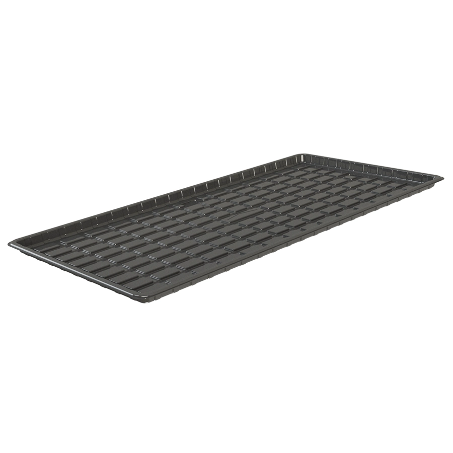 Cheap Black 4x8 Idoor Rolling Micro Veg Plants Plastic Growing Trays For Sale