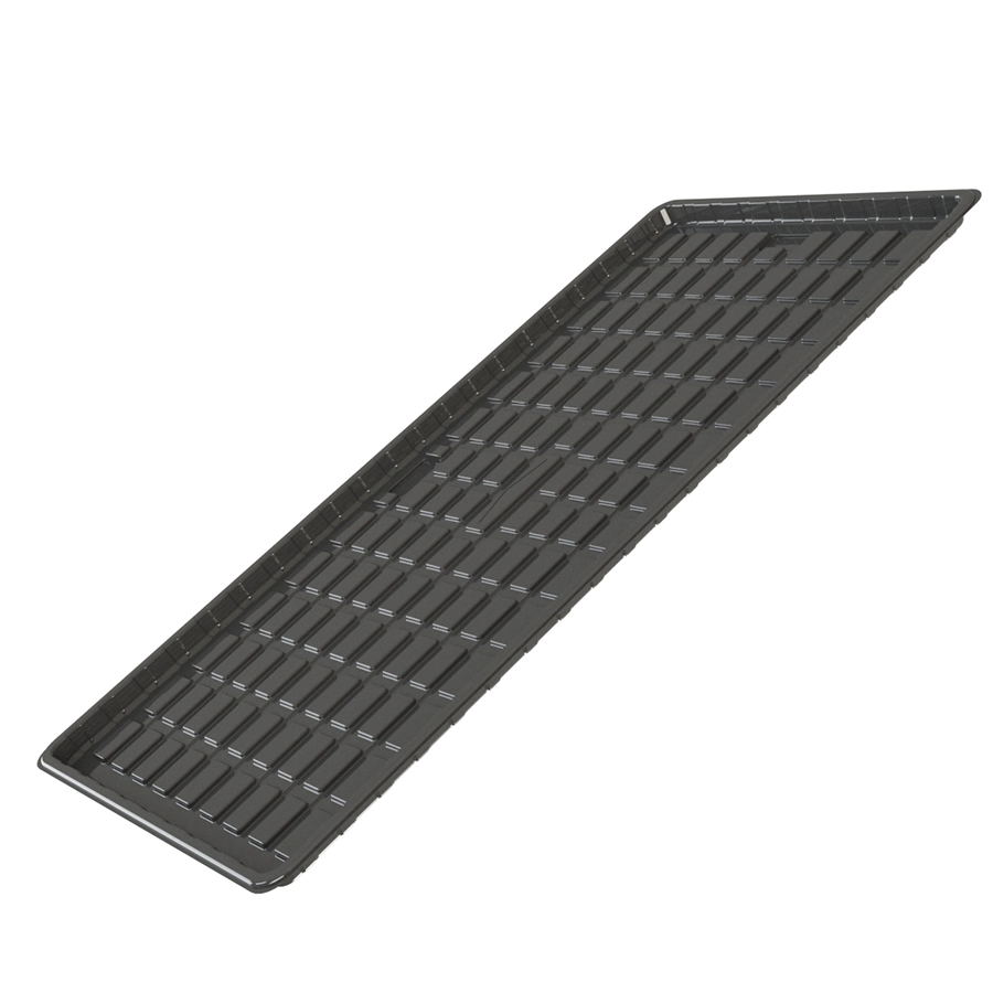 Cheap Black 4x8 Idoor Rolling Micro Veg Plants Plastic Growing Trays For Sale