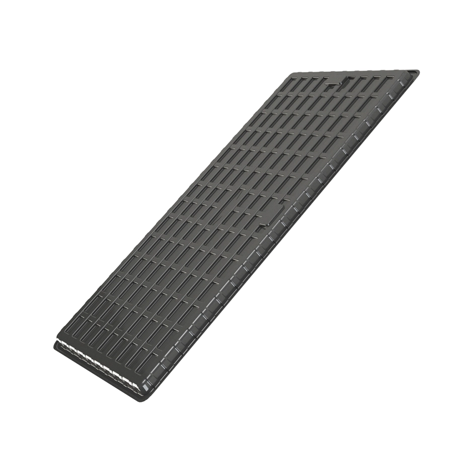 Cheap Black 4x8 Idoor Rolling Micro Veg Plants Plastic Growing Trays For Sale