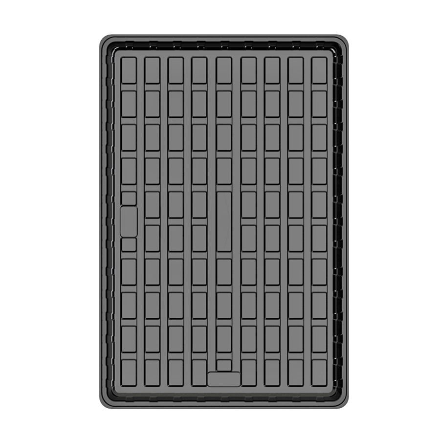 Văn hóa nước sâu lũ lụt 4x6 màu đen Trồng khay tưới nước trong nhà kính cho cây trồng trong nhà