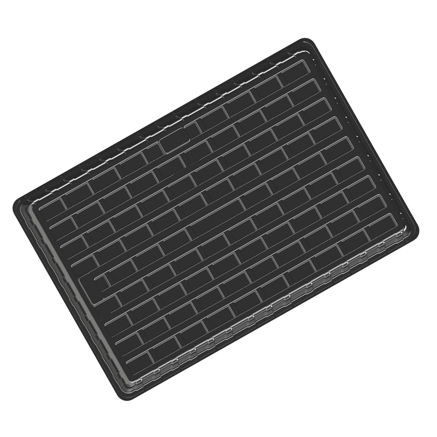 Văn hóa nước sâu lũ lụt 4x6 màu đen Trồng khay tưới nước trong nhà kính cho cây trồng trong nhà