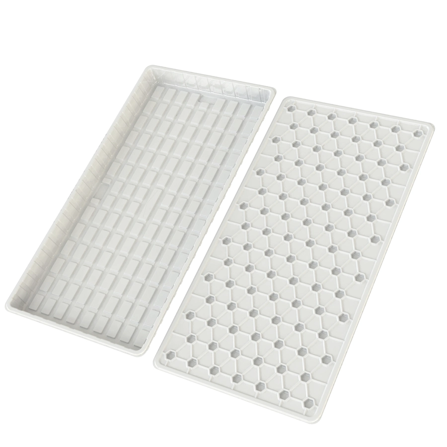 4 by 8 ABS Plastic Modern Greenhouse Farming Hydroponic Flood and Drain Plant Tray With Lid