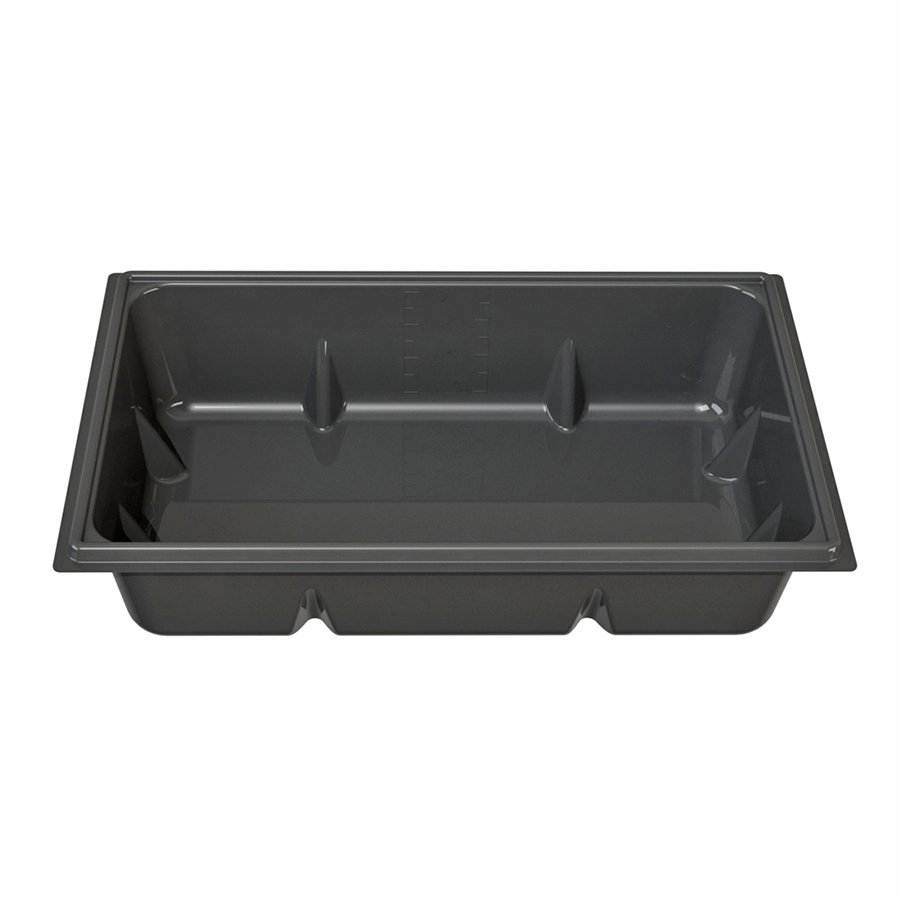 Dutable 70 Gallon Black ABS Plastic Deep Culture Water Reservoir for Hydroponics