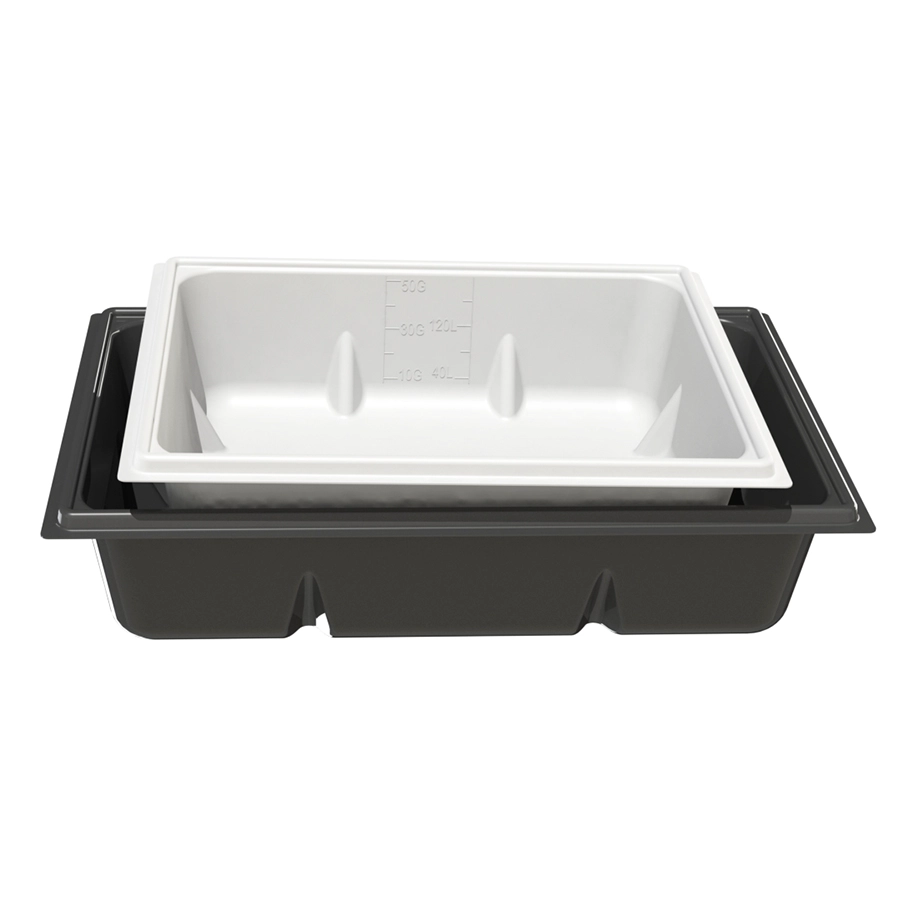Dutable 70 Gallon Black ABS Plastic Deep Culture Water Reservoir for Hydroponics