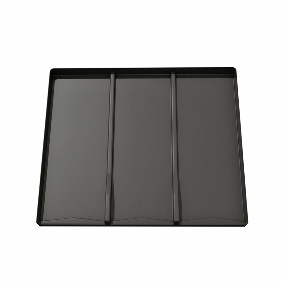 Custom Large Sizes Cow Barley Green Forage Germination Grow Triple Trough Plastic Hydroponic Fodder Trays