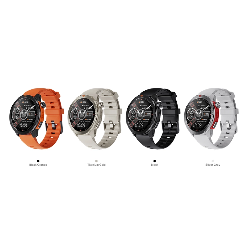 Relógio GPS Smart Watch Pantalla AMOLED Smartwatch GPS Tracker para deportes al aire libre (MG04)