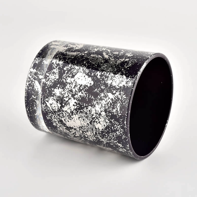 Sunny Glassware Black glass candle jar for making supply wholesale Sunny Glassware Black glass candle jar for making supply wholesale