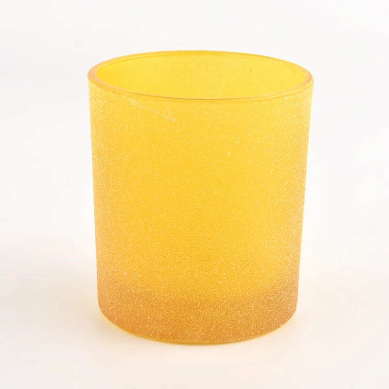 custom glass candle jar 8oz 10oz glass vessel manufacturer