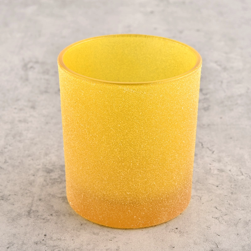 custom glass candle jar 8oz 10oz glass vessel manufacturer