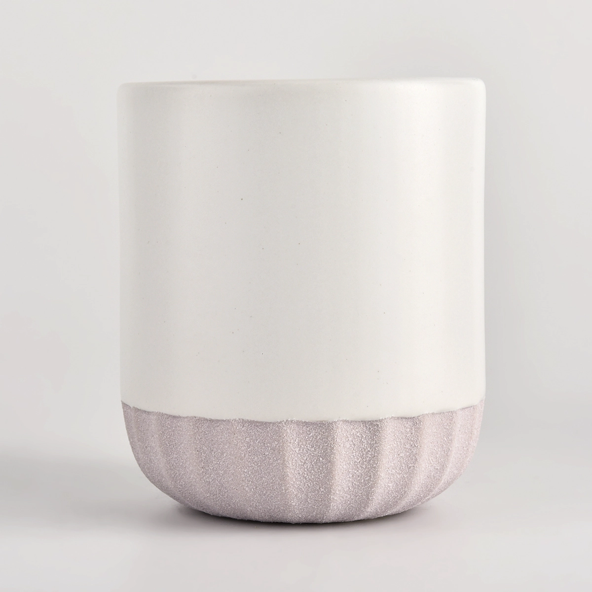 Hot Selling Empty Ceramic Candle Jars With Lids