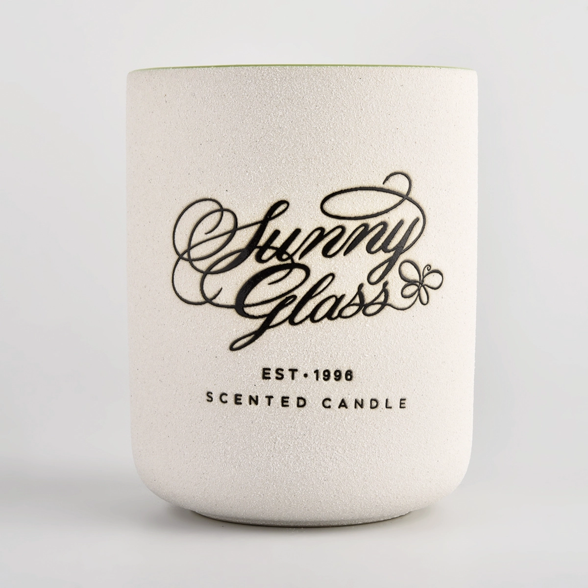 Wholesale private label package decorative empty luxury ceramic candle jar