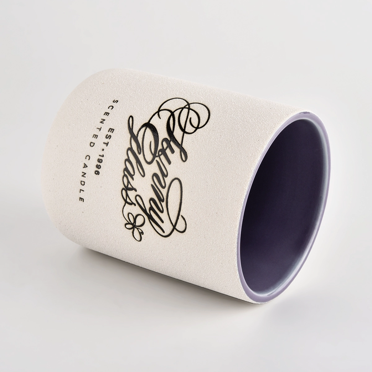 Candle Jars Suppliers 390ML Ceramic Jars for Candle Making