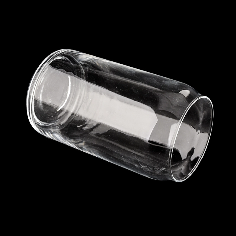 Sunny Glassware luxury empty unique clear glass candle jars wholesale