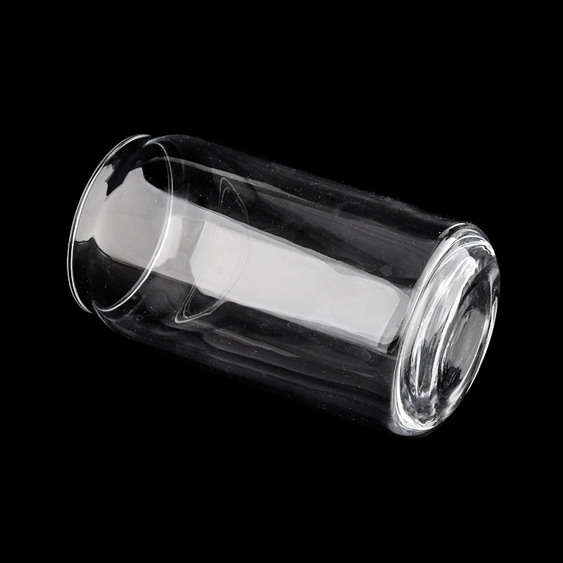 Sunny Glassware luxury empty unique clear glass candle jars wholesale