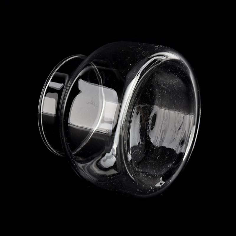 machine blown thinner wall 12 oz candle jars with lids in bulk