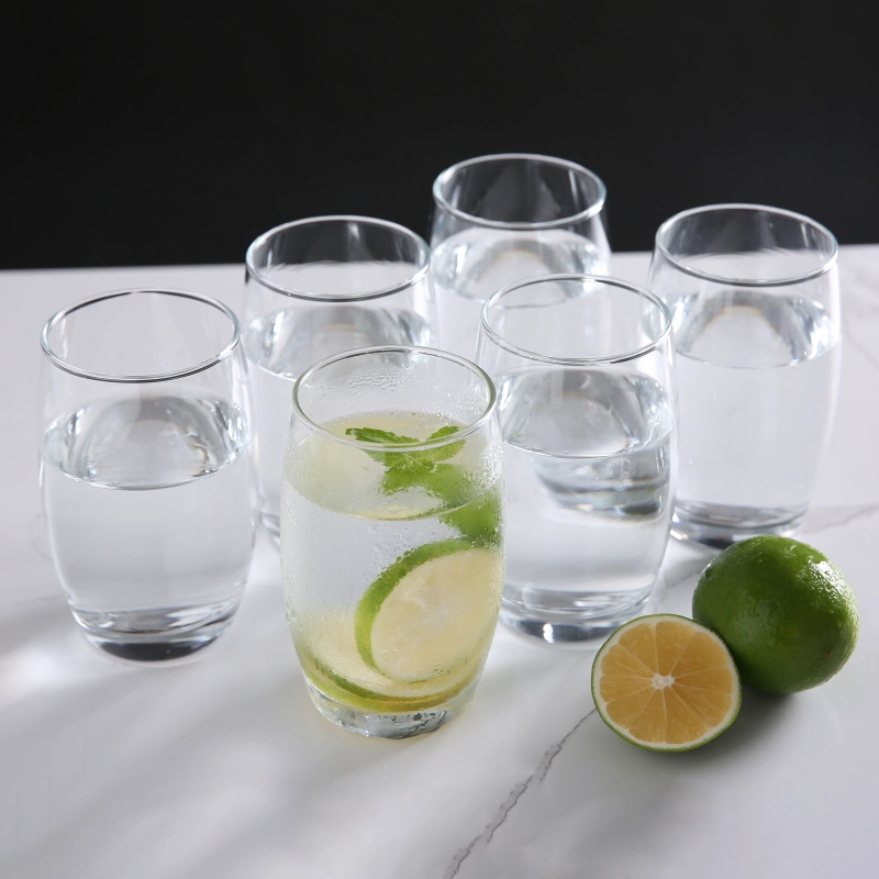 clear water highball glass cup cocktail glass