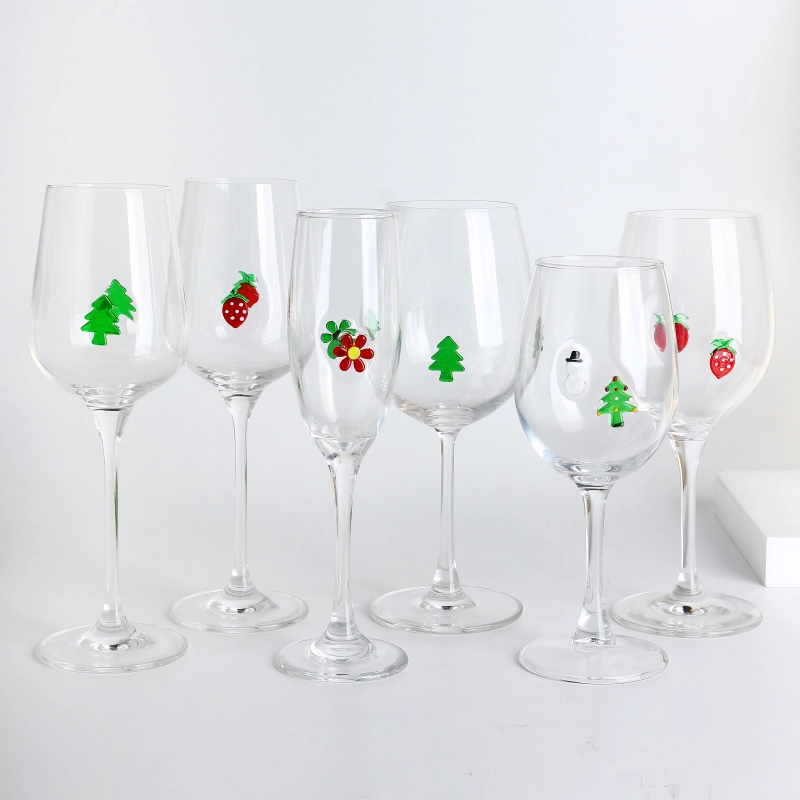Экологичные цветочные украшения ручной работы, 180 мл, 6 унций, бокалы для шампанского