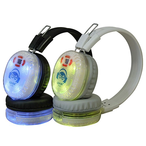Casque de fête silencieux et étanche à 3 canaux pour les sessions pluvieuses avec affichage LED du canal et de la durée de vie de la batterie