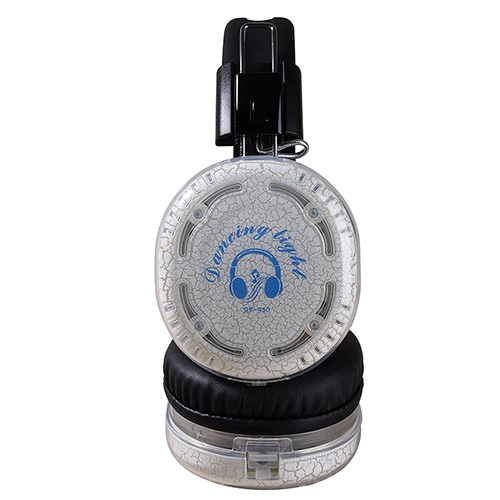 Casque de fête silencieux et étanche à 3 canaux pour les sessions pluvieuses avec affichage LED du canal et de la durée de vie de la batterie