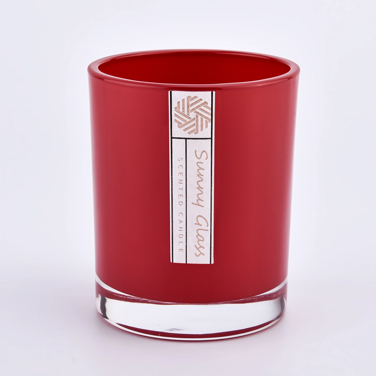 Classic glass candle jars 12oz glass containers for candles