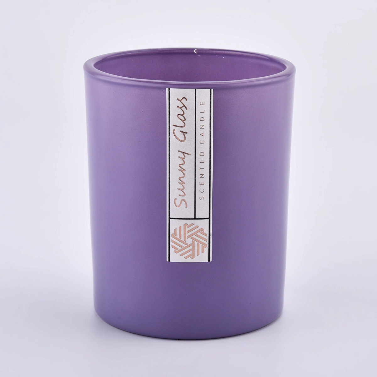 solid color 12oz glass candle containers candle jars