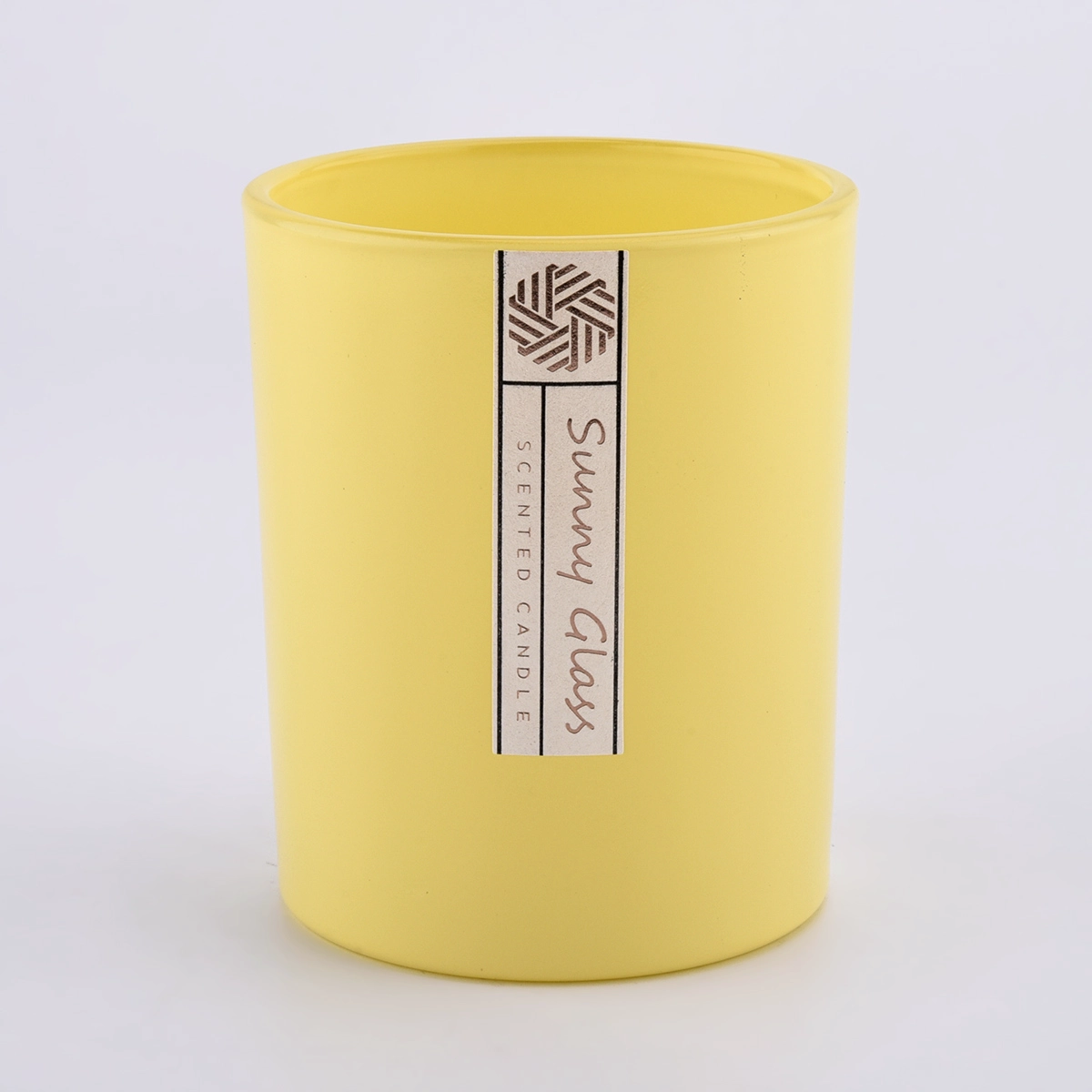 solid color 12oz glass candle containers candle jars
