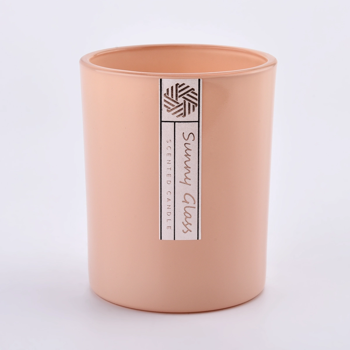 solid color 12oz glass candle containers candle jars