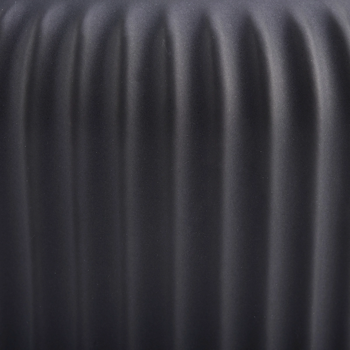 Large Matte Black 28oz Ceramic Candle Vessels Wholesale