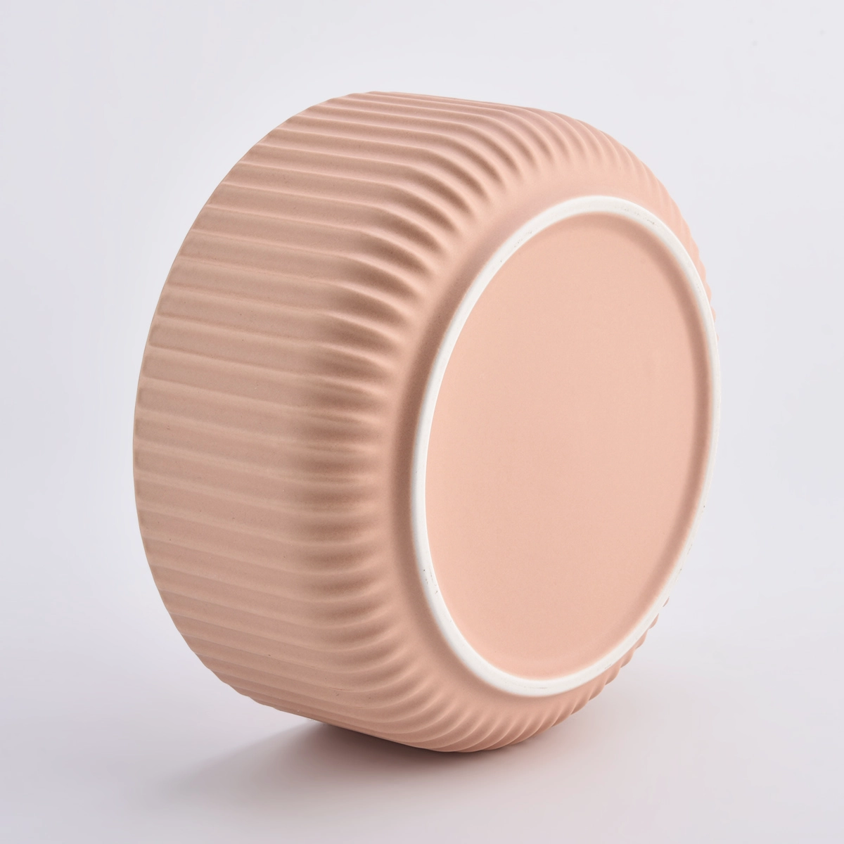 Lovely Colors Decoratve Empty Ceramic Candle Vessels Lovely Colors Decoratve Empty Ceramic Candle Vessels