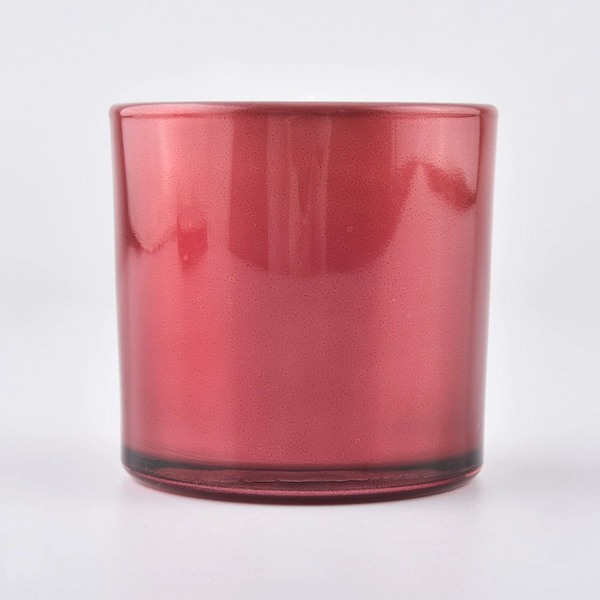 home decor metal red color glass votive jar home decor metal red color glass votive jar