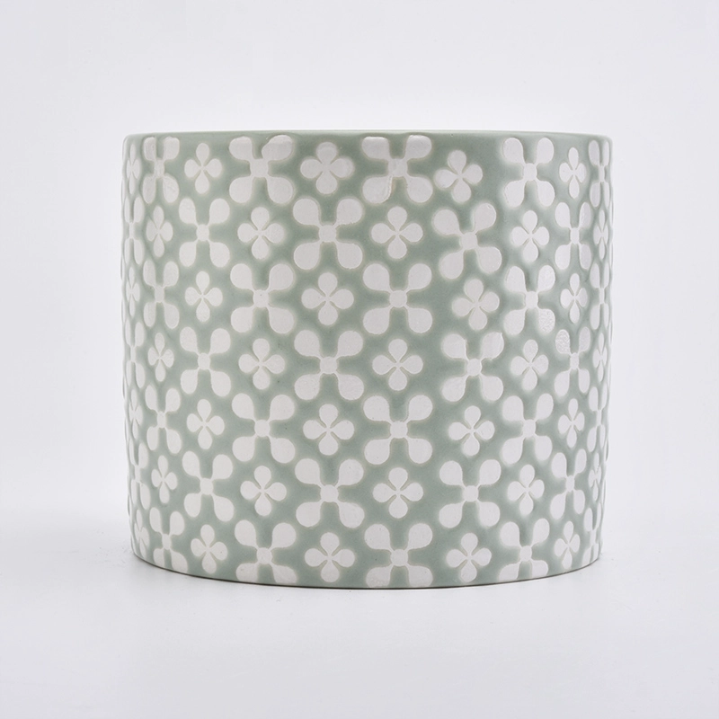Home Decoration Empty Ceramic Candle Vessels For Candle Making Home Decoration Empty Ceramic Candle Vessels For Candle Making