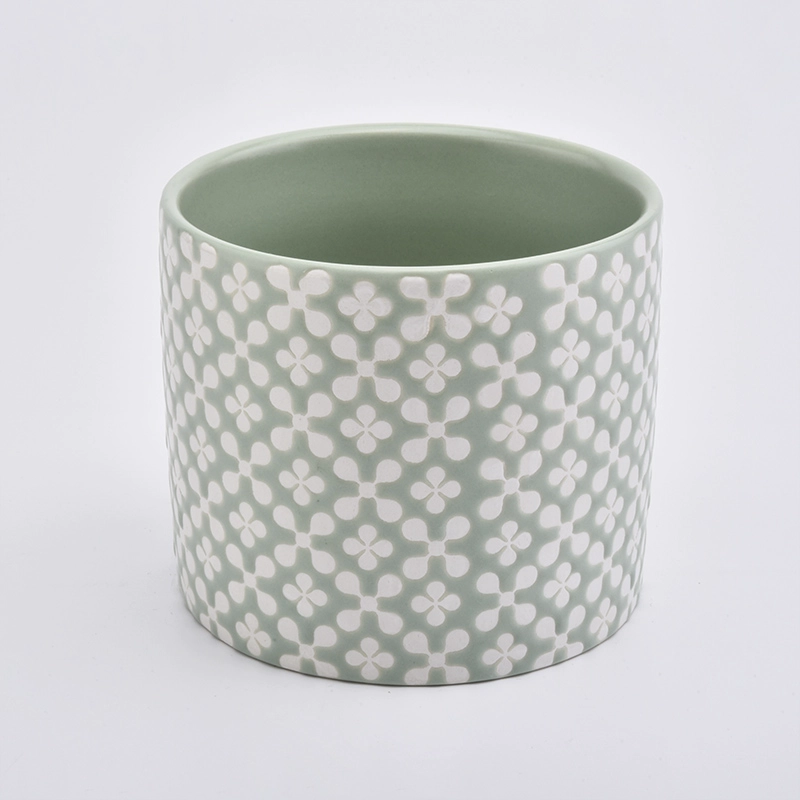 Home Decoration Empty Ceramic Candle Vessels For Candle Making Home Decoration Empty Ceramic Candle Vessels For Candle Making